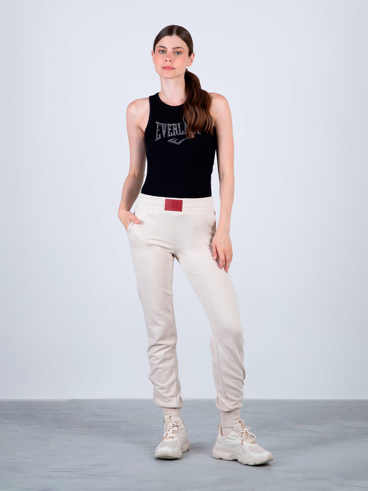 PANTALÓN MUJER EVERLAST ALGODÓN JOGGER CARNABY - 2