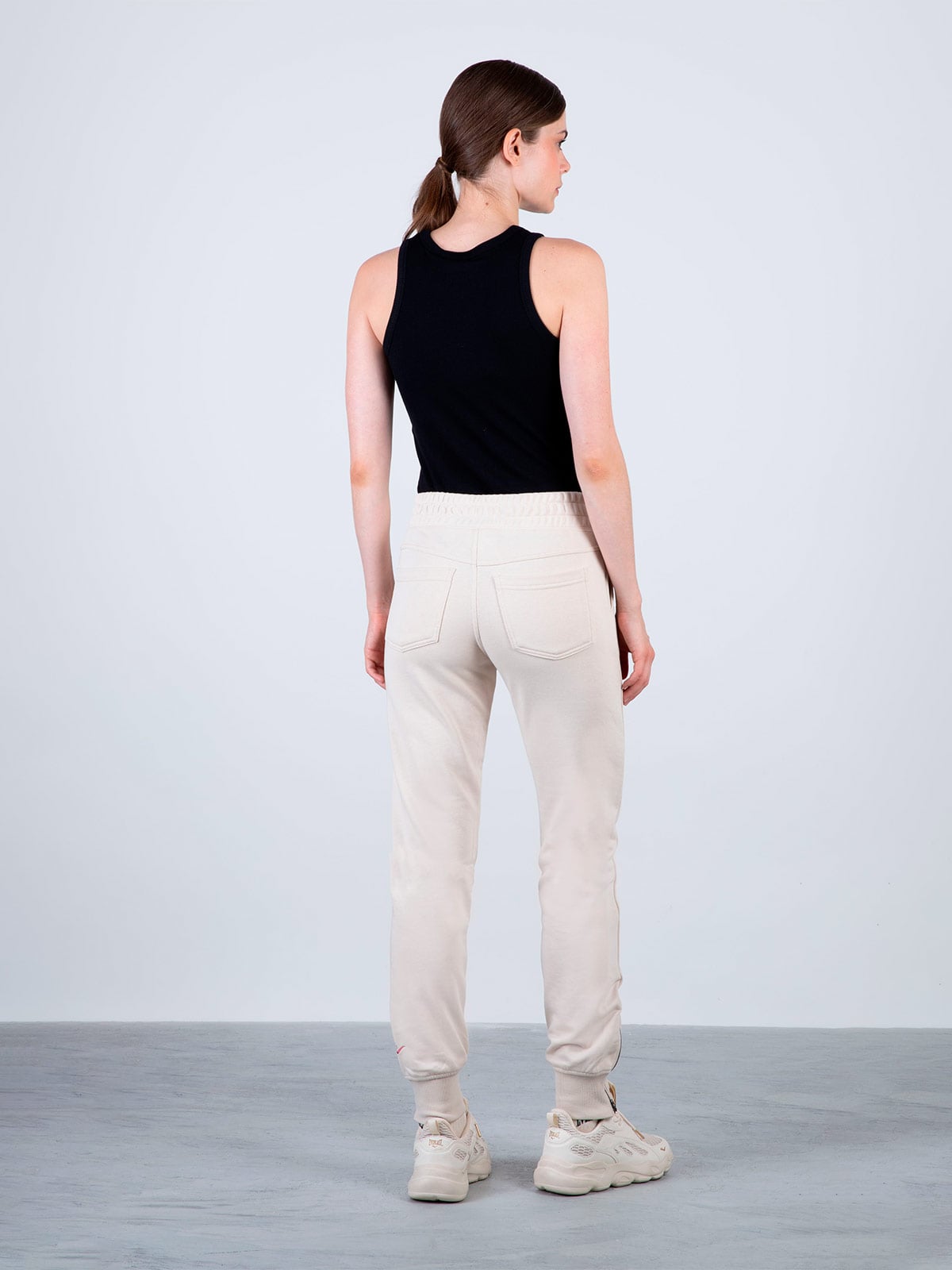 PANTALÓN MUJER EVERLAST ALGODÓN JOGGER CARNABY - 4