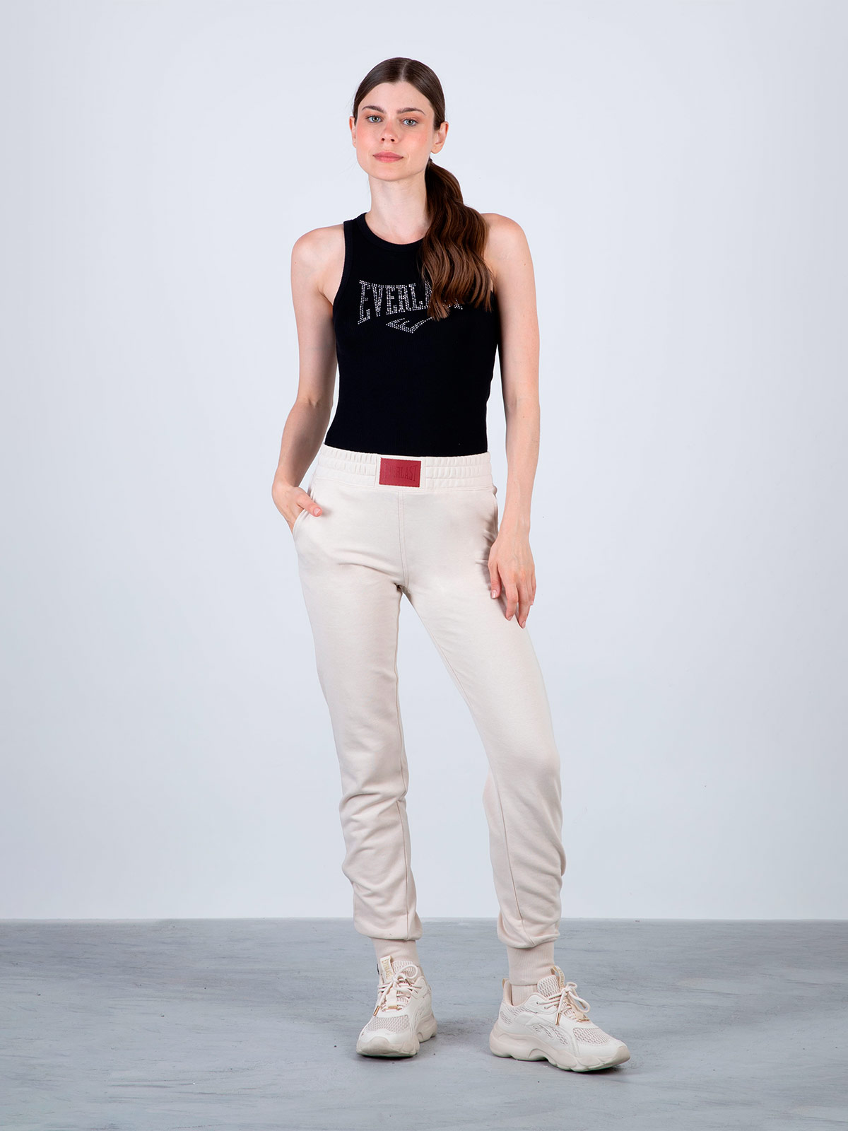 PANTALÓN MUJER EVERLAST ALGODÓN JOGGER CARNABY - 2
