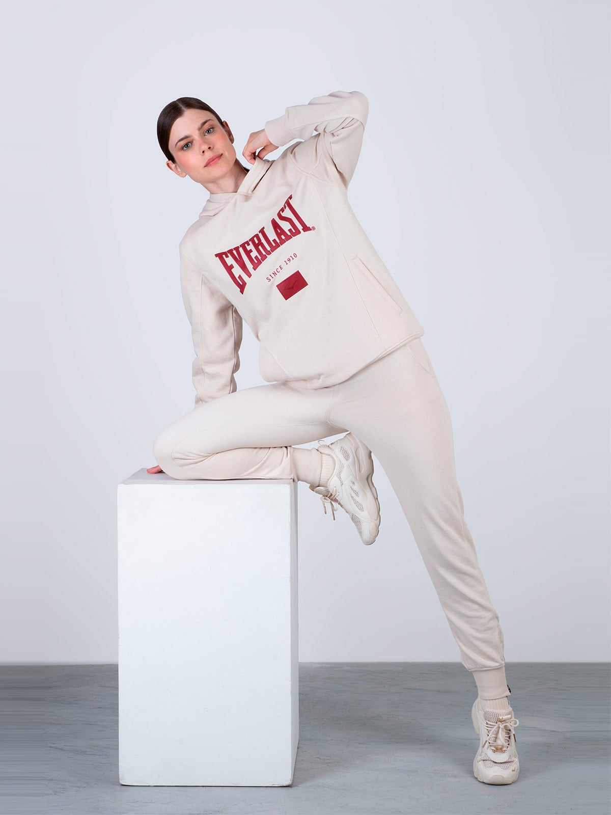 PANTALÓN MUJER EVERLAST ALGODÓN JOGGER CARNABY - 1