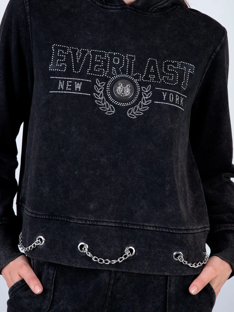 POLERÓN MUJER EVERLAST ALGODÓN HOODIE - 5