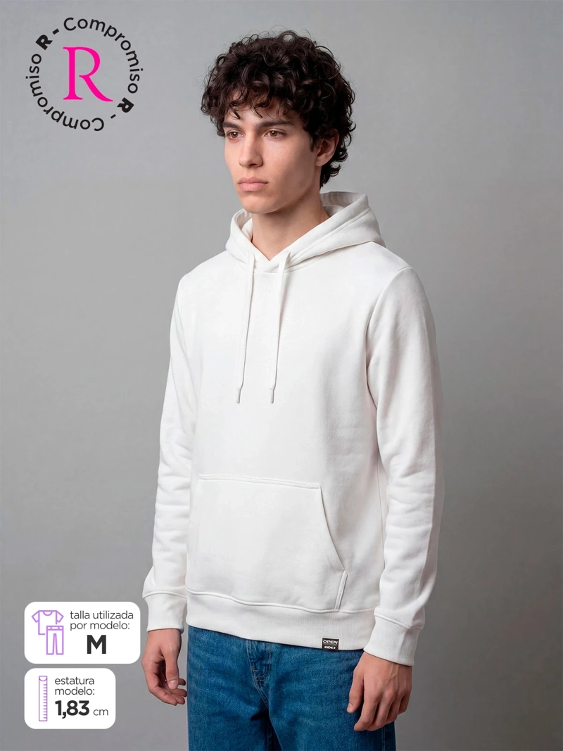 POLERÓN HOMBRE INDEX ALGODÓN HOODIE - 1