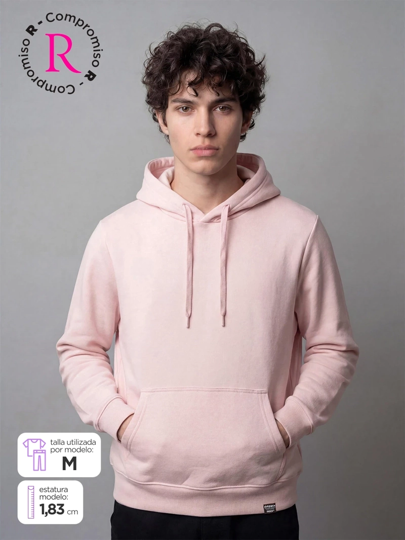 POLERÓN HOMBRE INDEX ALGODÓN HOODIE - 1