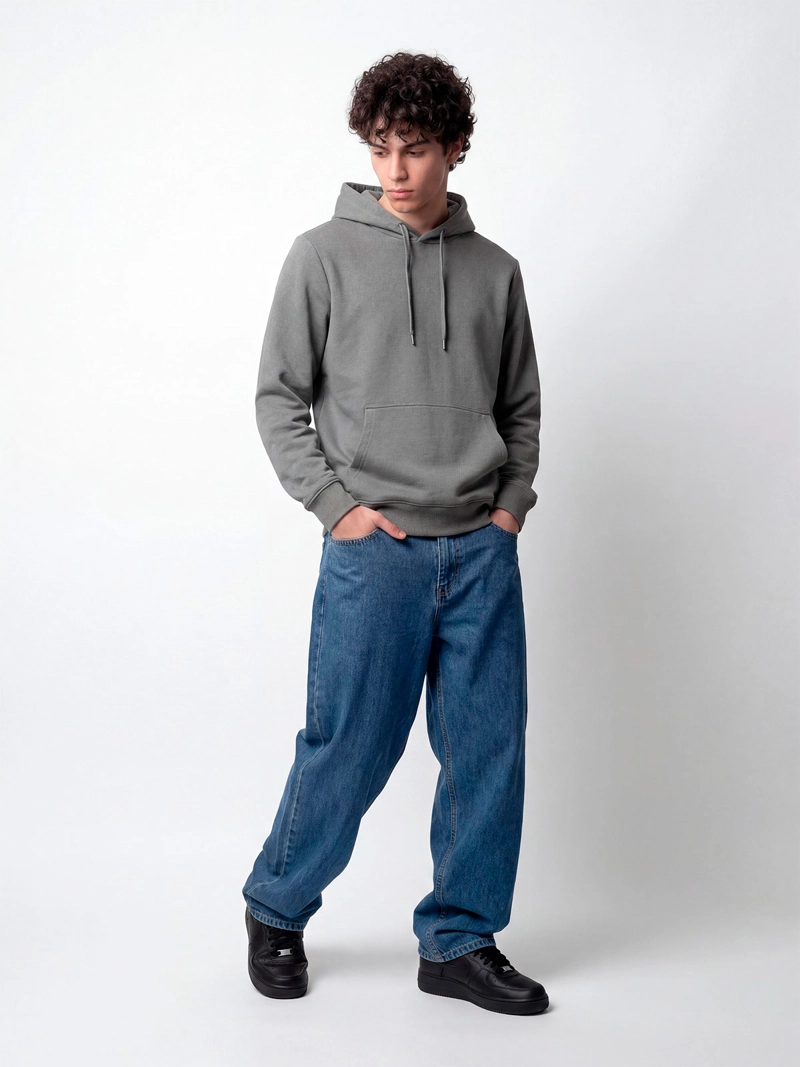 POLERÓN HOMBRE INDEX ALGODÓN HOODIE - 3