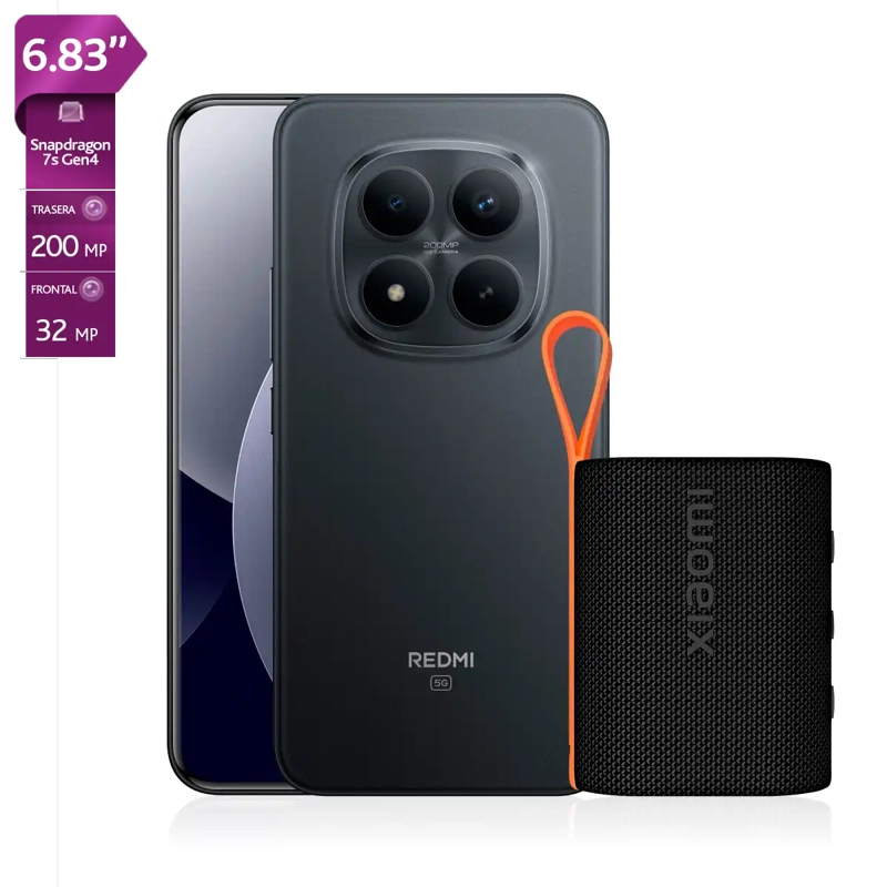 SMARTPHONE XIAOMI REDMI NOTE 15 PRO+ 5G 512GB 12GB RAM 200MP 6.8” - 1