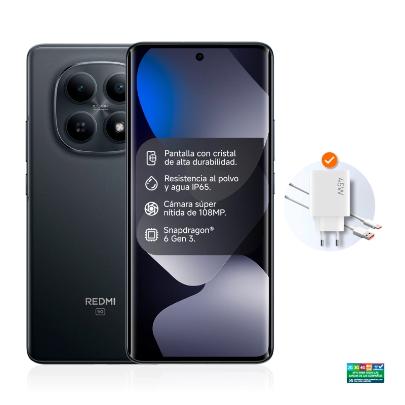 SMARTPHONE XIAOMI REDMI NOTE 15 5G 256GB 8GB RAM 108MP 6.7” - 2