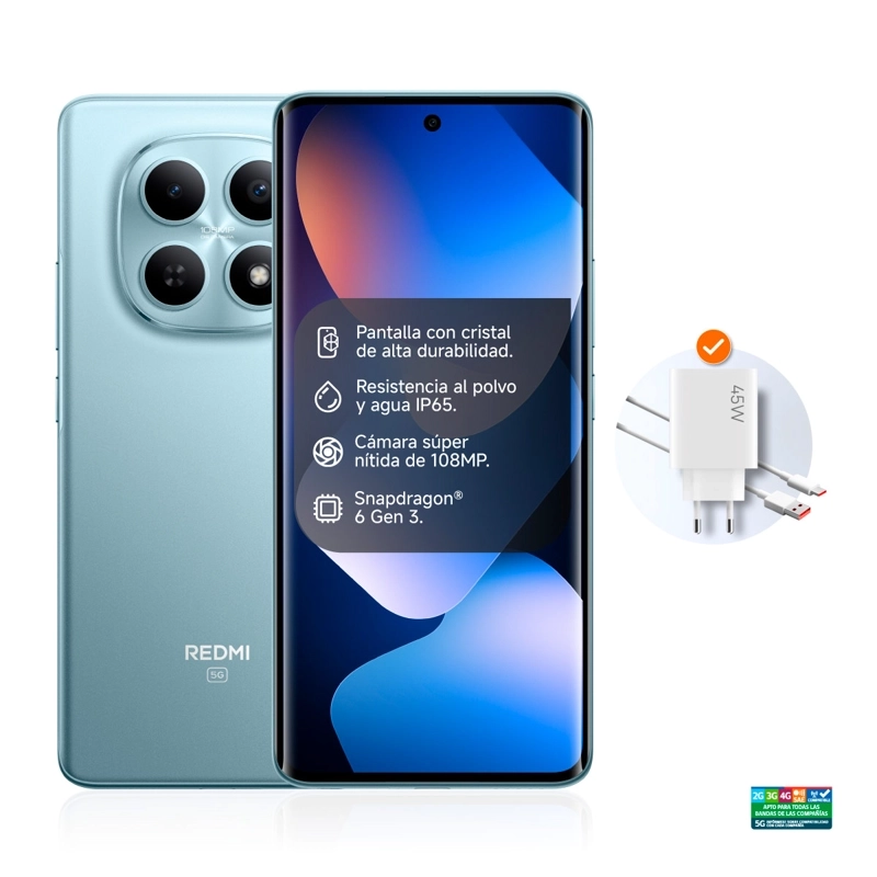 SMARTPHONE XIAOMI REDMI NOTE 15 5G 256GB 8GB RAM 108MP 6.7” - 2