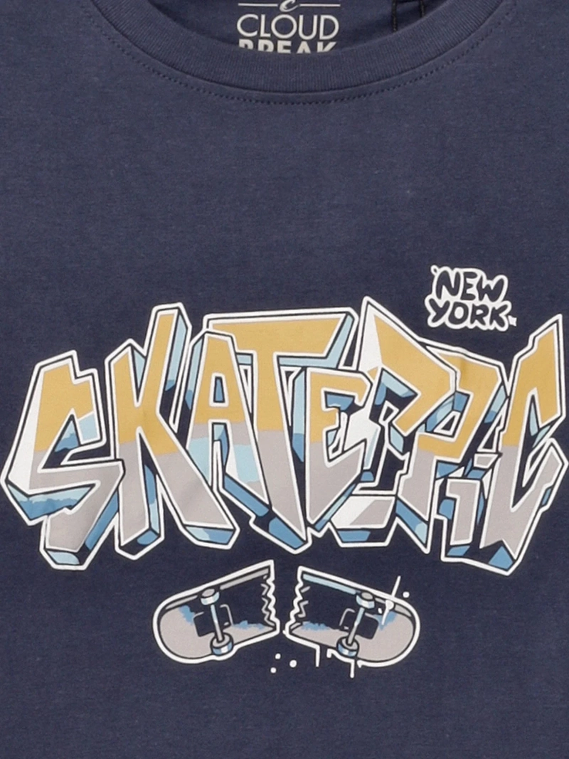 POLERA NIÑO CLOUDBREAK ALGODÓN MANGA LARGA - 5