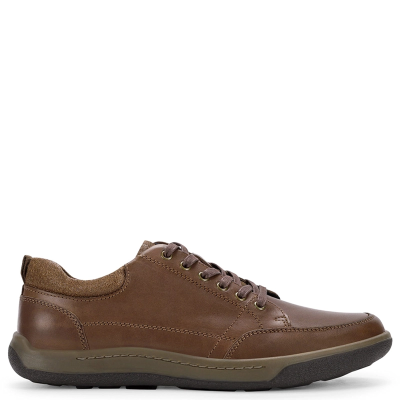 ZAPATOS HOMBRE CARDINALE CAFÉ ARNO CUERO - 1