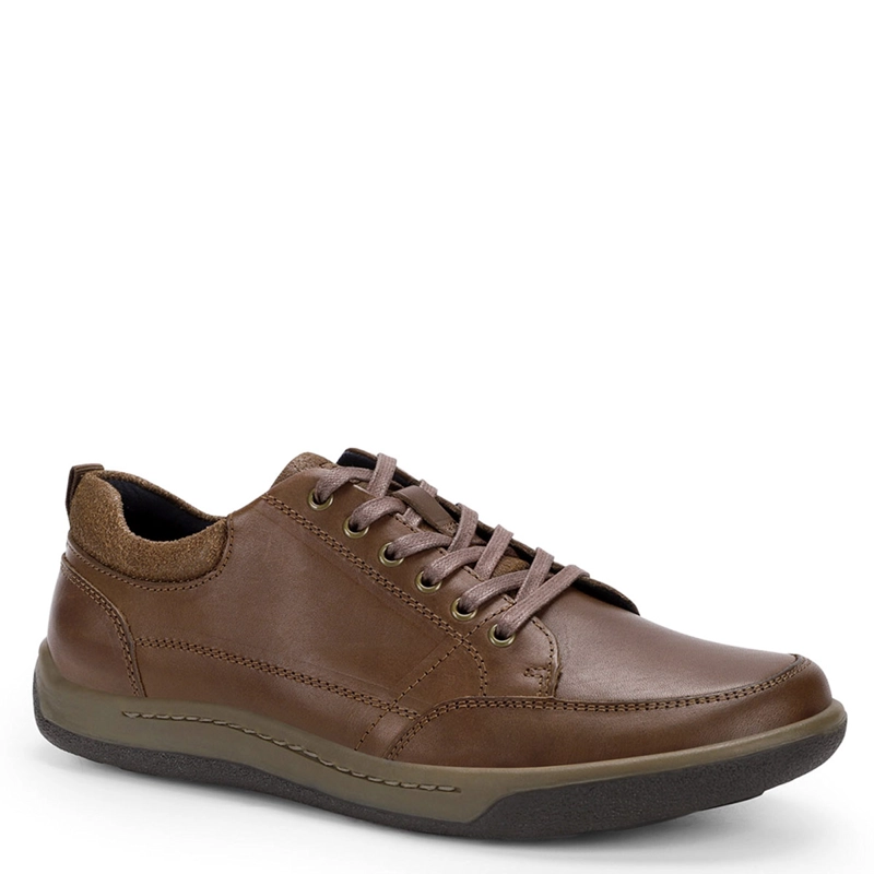 ZAPATOS HOMBRE CARDINALE CAFÉ ARNO CUERO - 2