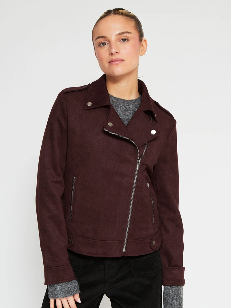 CHAQUETA MUJER BARBADOS EFECTO PIEL - 2