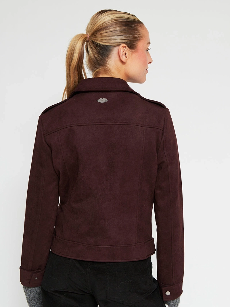 CHAQUETA MUJER BARBADOS EFECTO PIEL - 3
