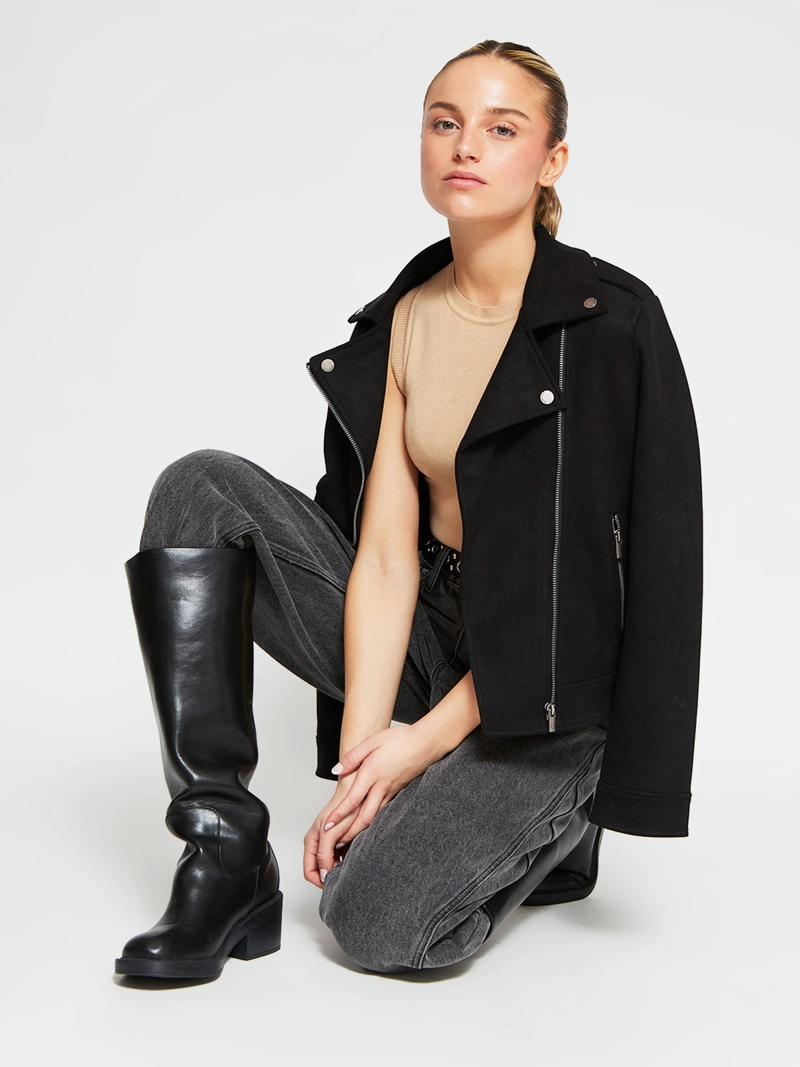 CHAQUETA MUJER BARBADOS EFECTO PIEL - 5