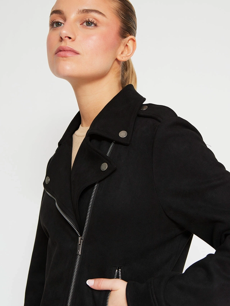 CHAQUETA MUJER BARBADOS EFECTO PIEL - 4