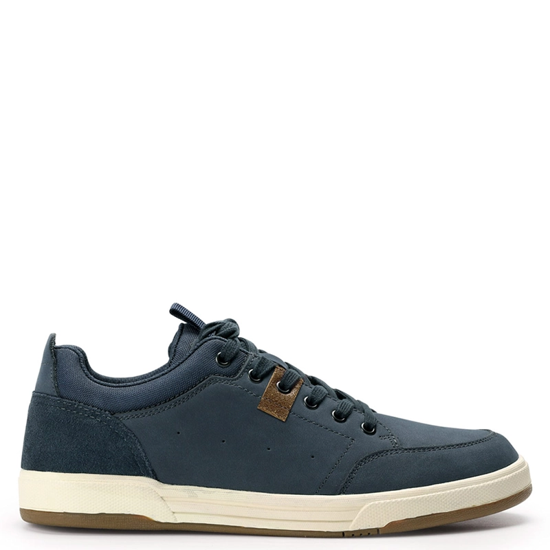 ZAPATILLAS HOMBRE CARDINALE AZUL GUNWALE CUERO - 1