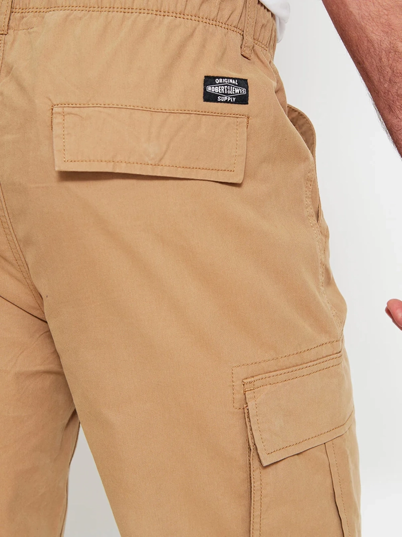 PANTALÓN HOMBRE ROBERT LEWIS ALGODÓN CARGO - 3