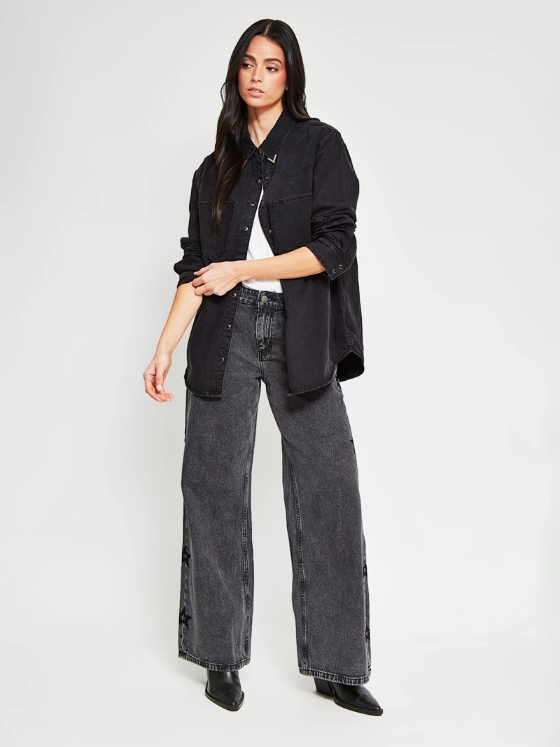 BLUSA MUJER BARBADOS ALGODÓN DENIM - 5