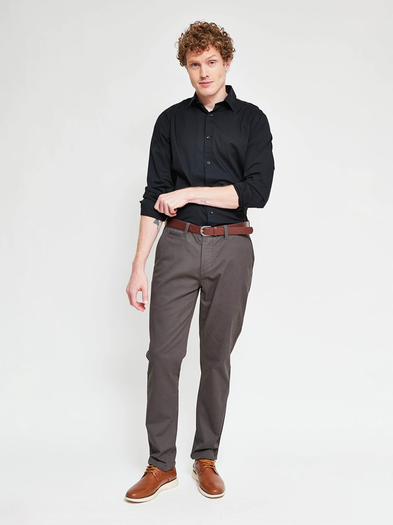 CAMISA HOMBRE MARQUIS ALGODÓN MANGA LARGA SLIM FIT - 4
