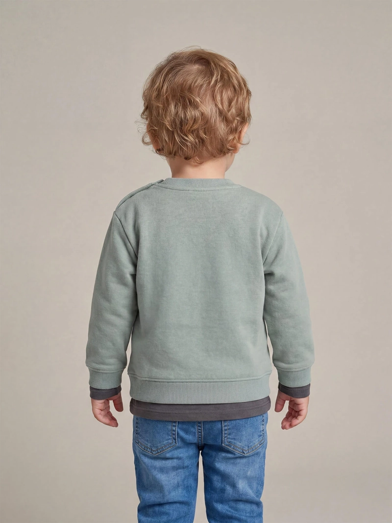 POLERÓN NIÑO BABY HARVEST ESTAMPADO CENTRAL - 2