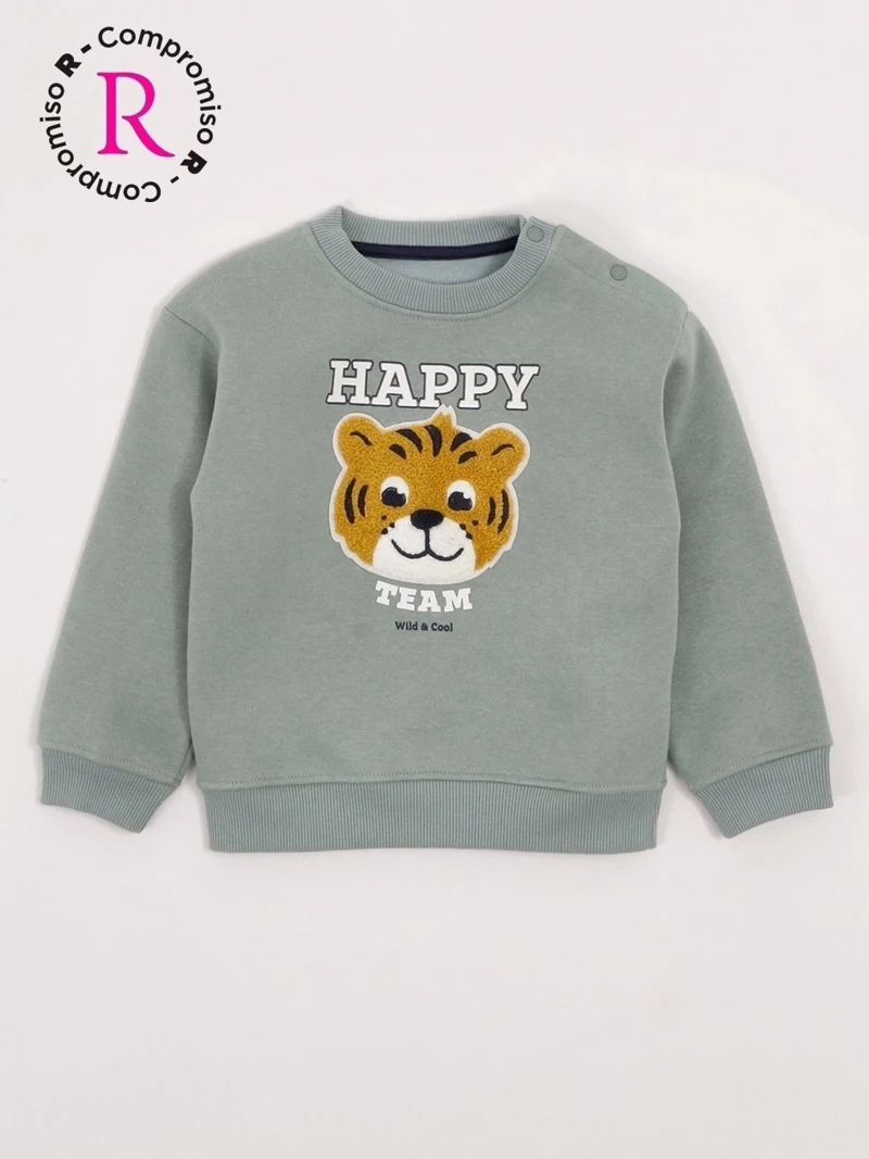POLERÓN NIÑO BABY HARVEST ESTAMPADO CENTRAL - 3