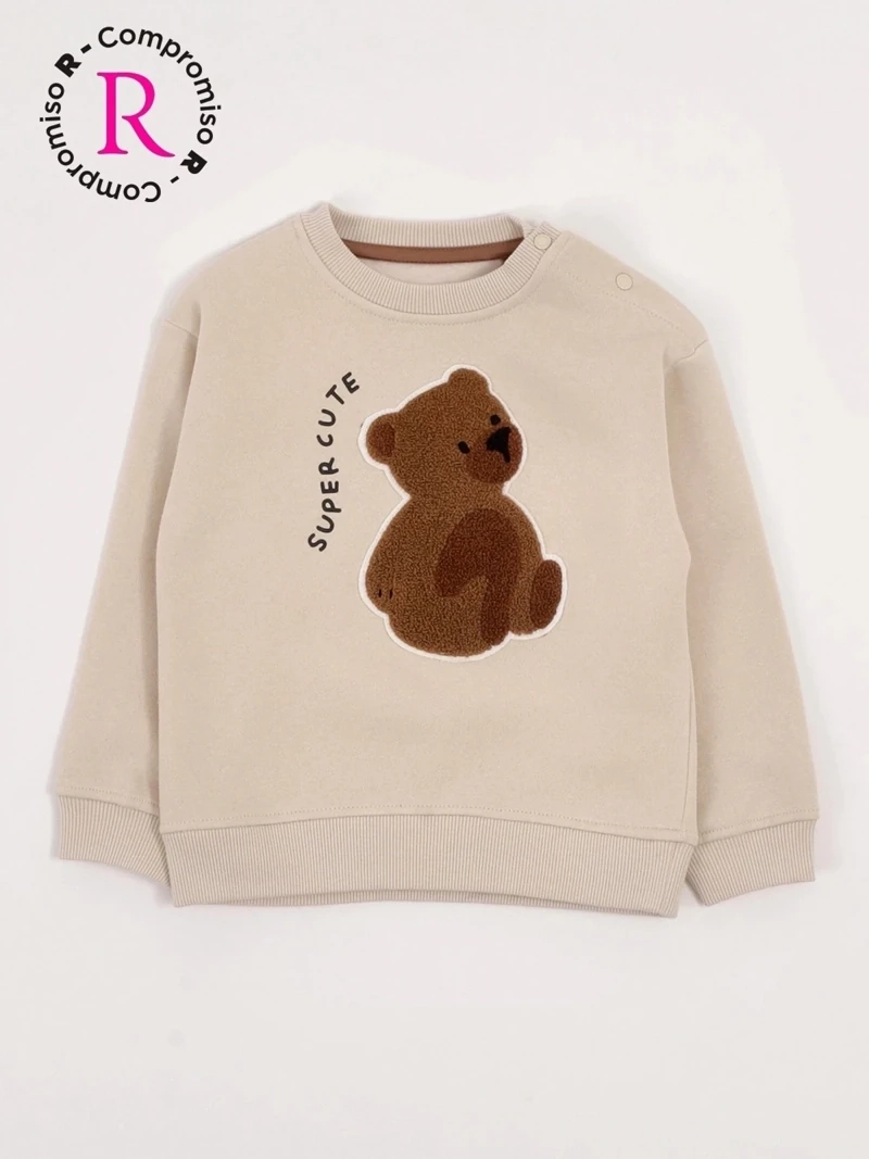 POLERÓN NIÑO BABY HARVEST ESTAMPADO CENTRAL - 3