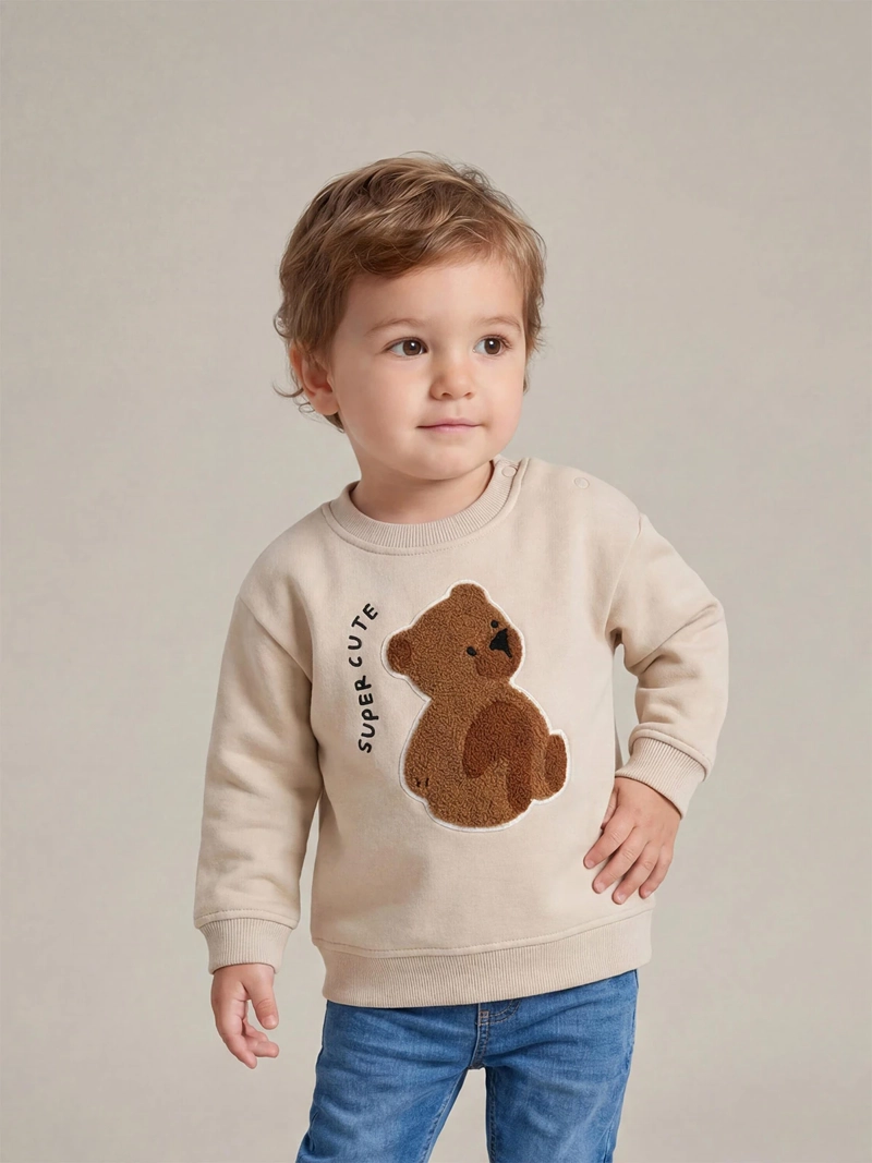 POLERÓN NIÑO BABY HARVEST ESTAMPADO CENTRAL - 1