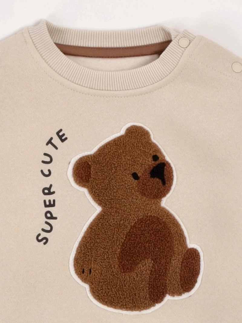 POLERÓN NIÑO BABY HARVEST ESTAMPADO CENTRAL - 5