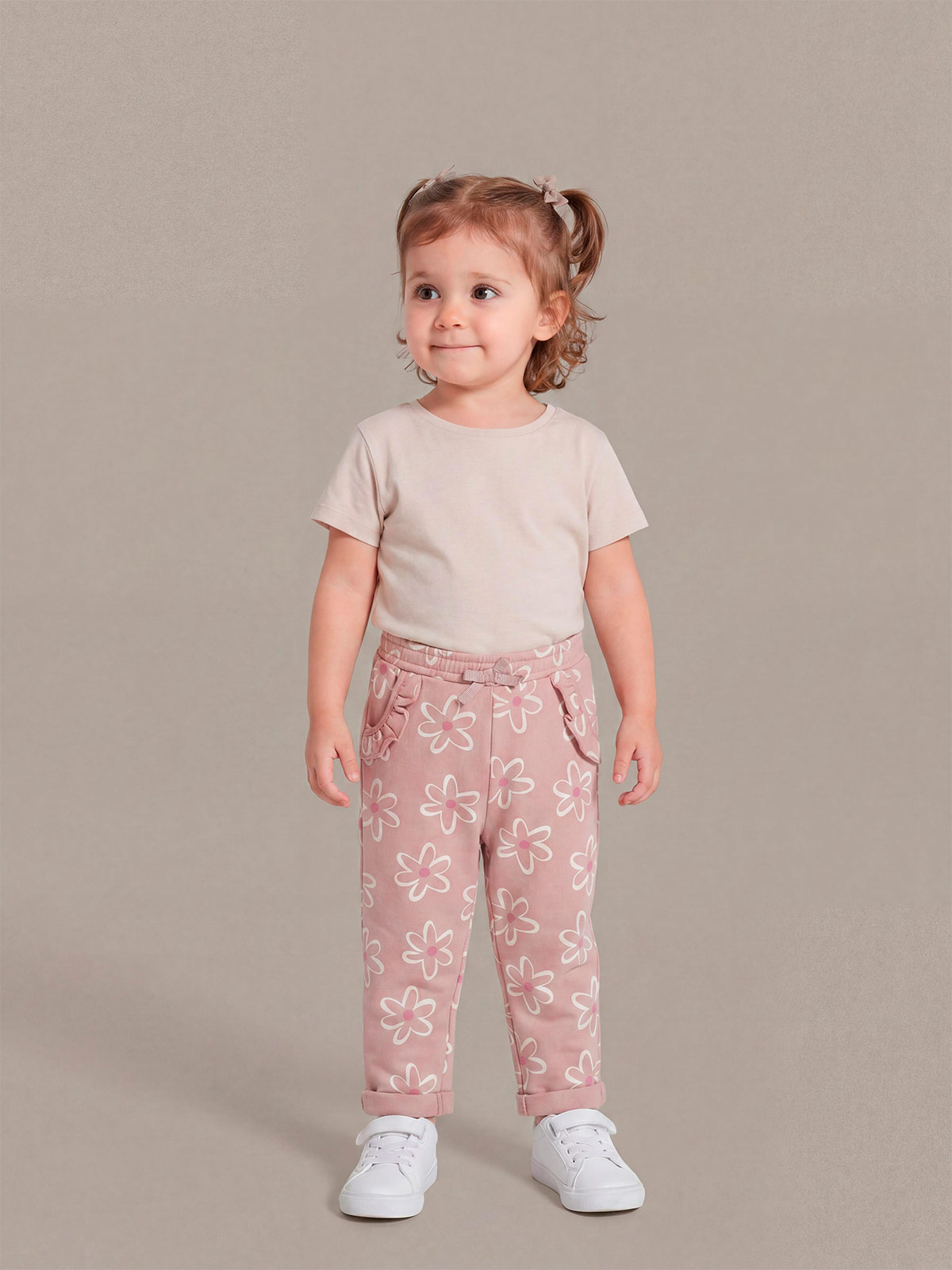BABY HARVEST PANTALÓN DE BUZO NIÑA BABY HARVEST ALGODÓN ESTAMPADO