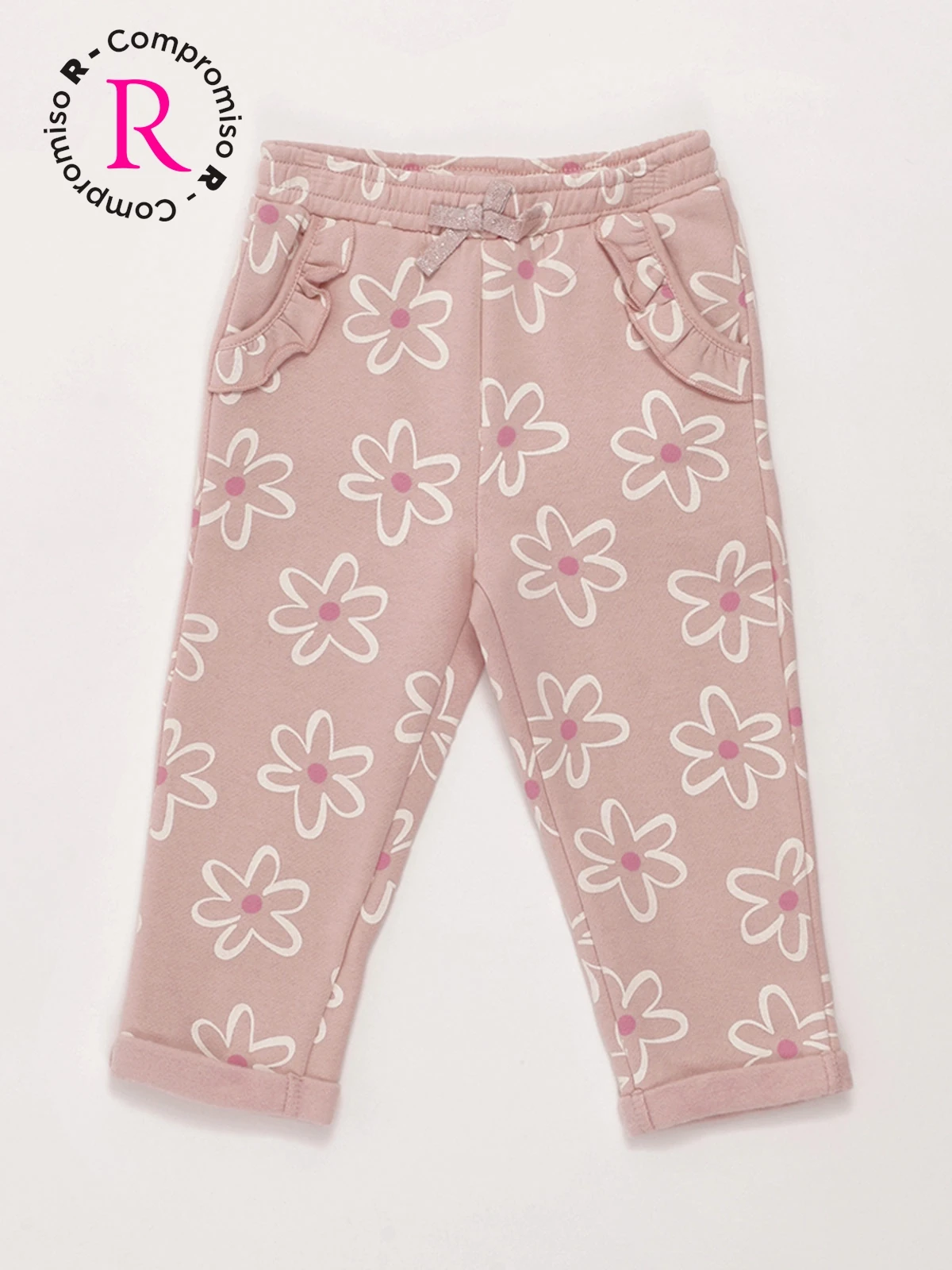 PANTALÓN DE BUZO NIÑA BABY HARVEST ALGODÓN ESTAMPADO - 3