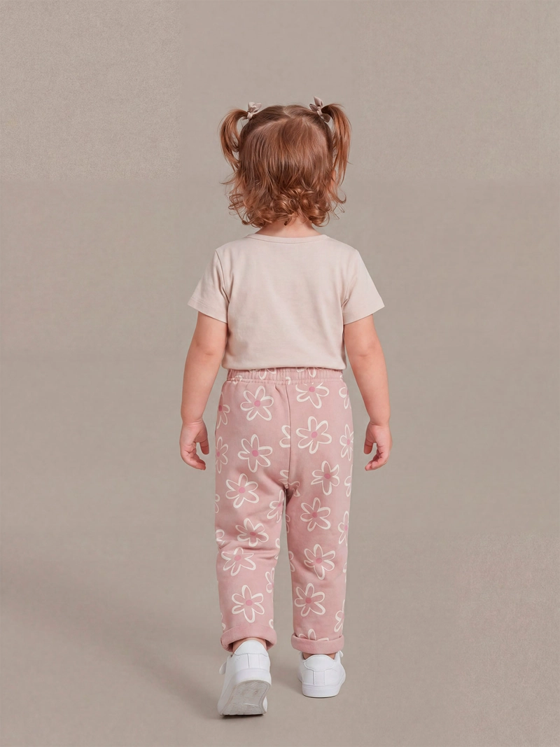 PANTALÓN DE BUZO NIÑA BABY HARVEST ALGODÓN ESTAMPADO - 2