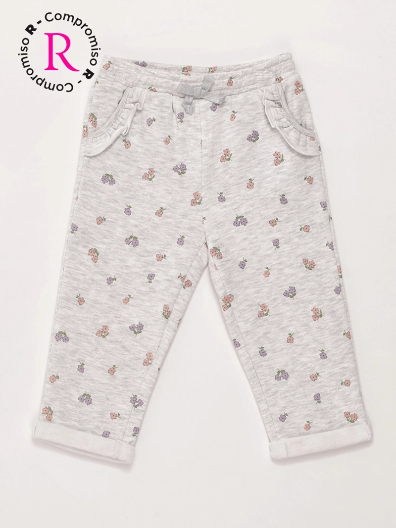 PANTALÓN DE BUZO NIÑA BABY HARVEST ALGODÓN ESTAMPADO - 3