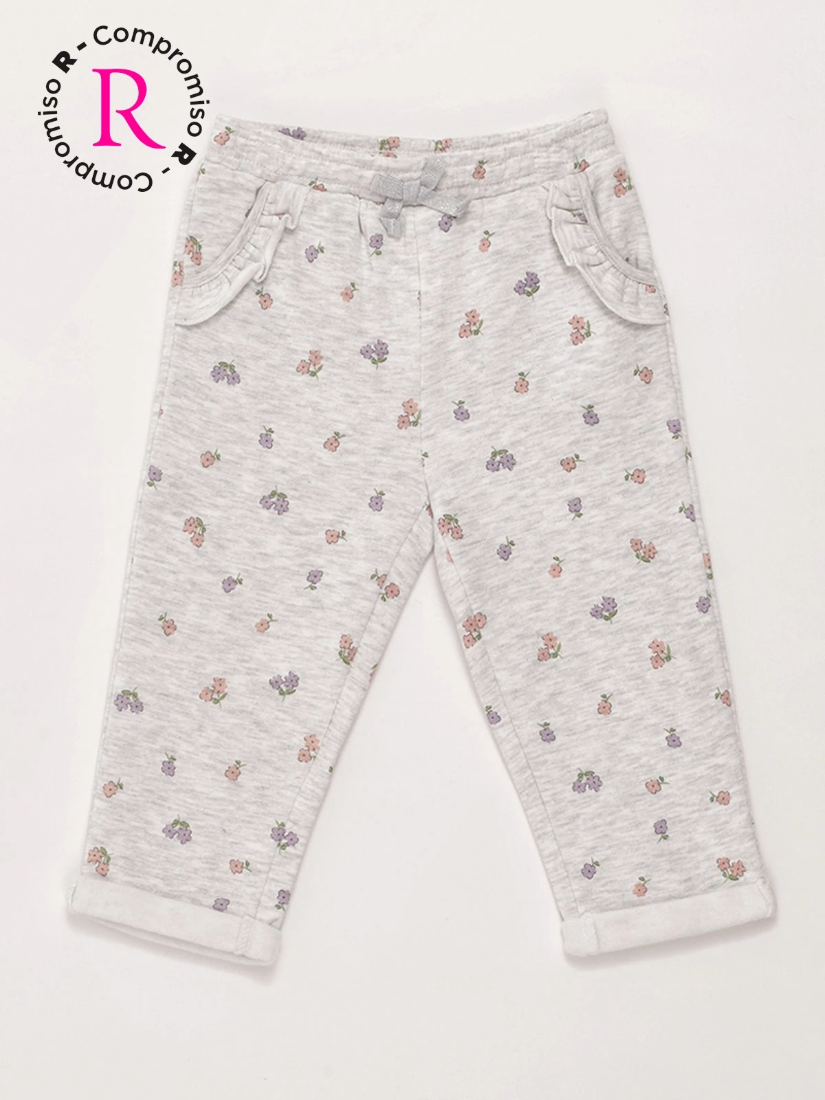 PANTALÓN DE BUZO NIÑA BABY HARVEST ALGODÓN ESTAMPADO - 3