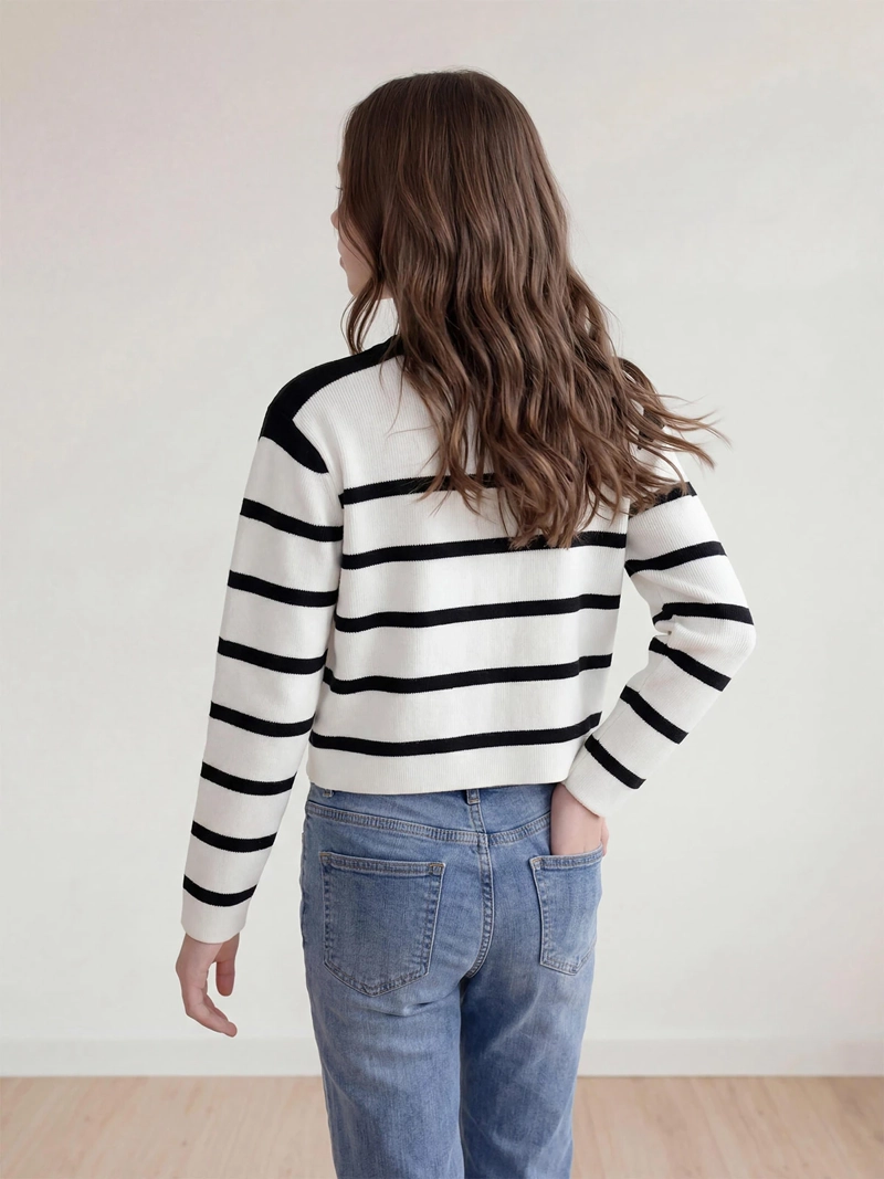 SWEATER NIÑA INDEX TEEN CONTRAST - 2