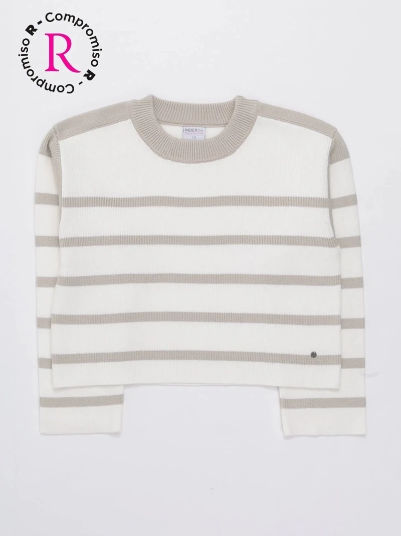SWEATER NIÑA INDEX TEEN CONTRAST - 3
