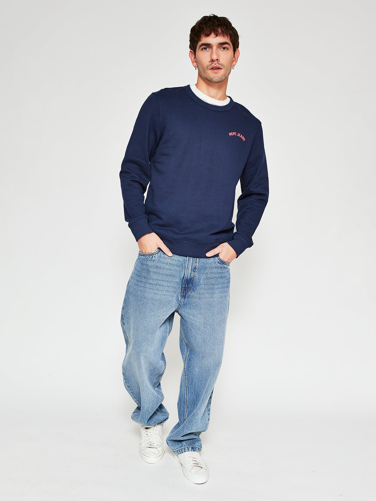 POLERÓN HOMBRE PEPE JEANS ALGODÓN CUELLO REDONDO ESTAMPADO - 4