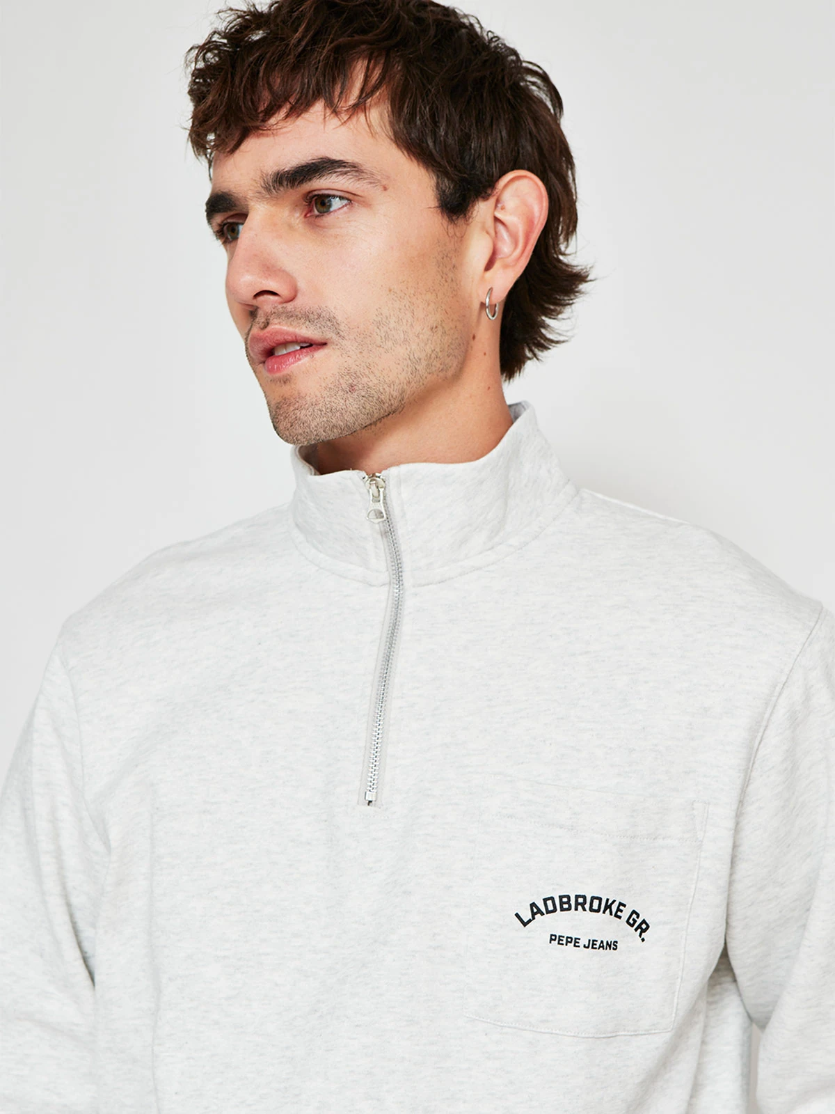 POLERÓN HOMBRE PEPE JEANS ALGODÓN HALF ZIPPER - 3