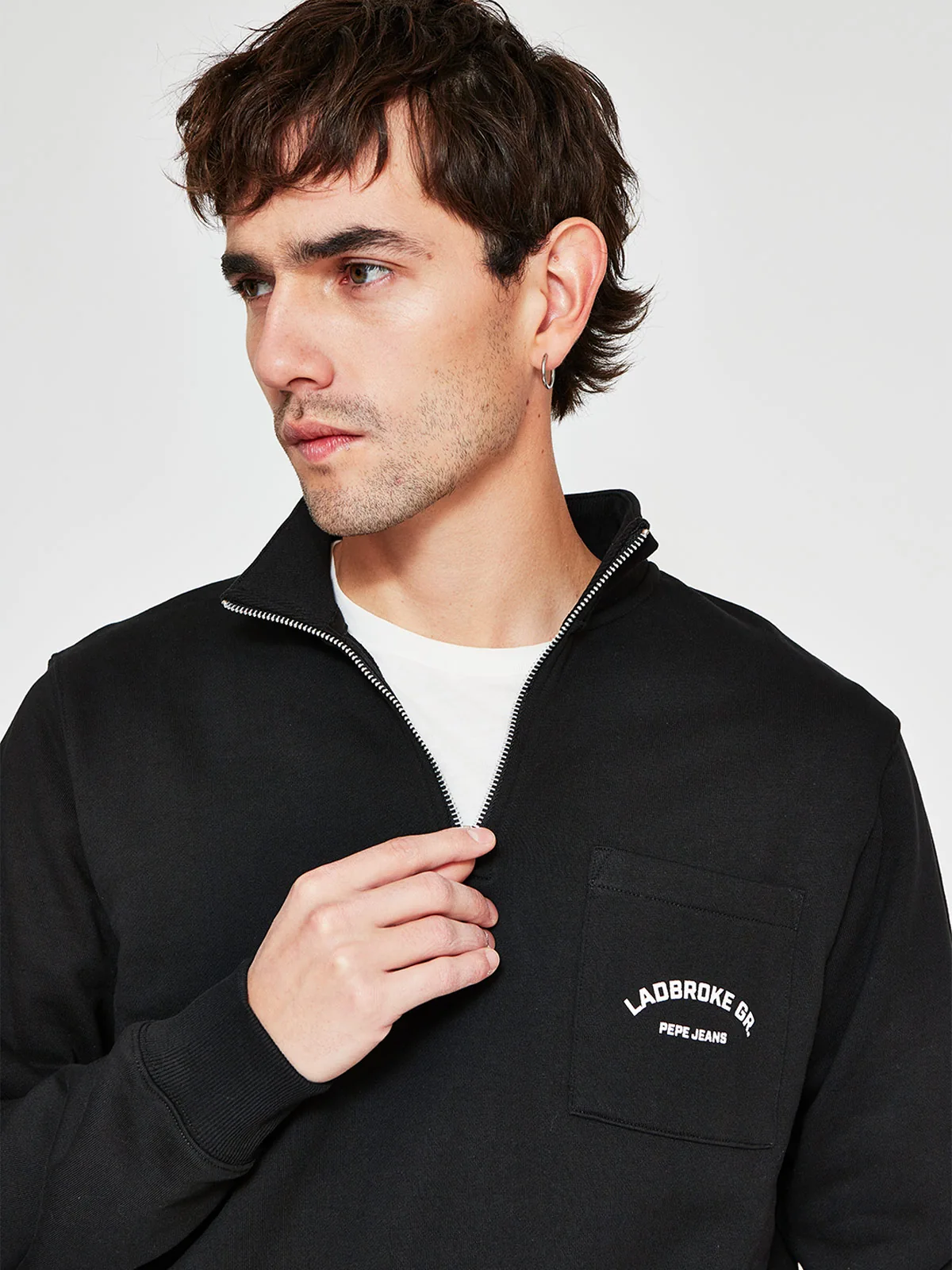 POLERÓN HOMBRE PEPE JEANS ALGODÓN HALF ZIPPER - 3