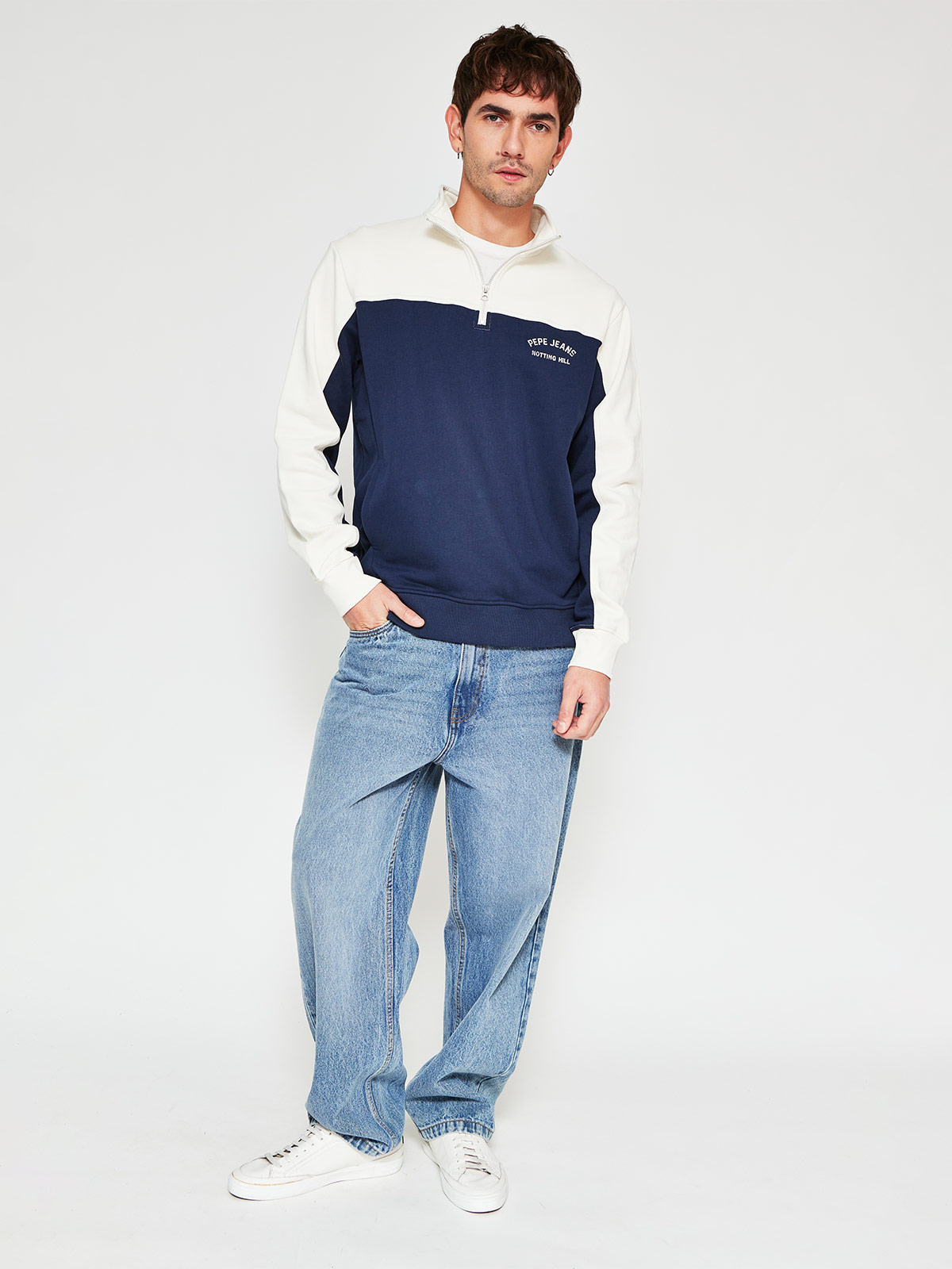 POLERÓN HOMBRE PEPE JEANS ALGODÓN HALF ZIPPER - 4