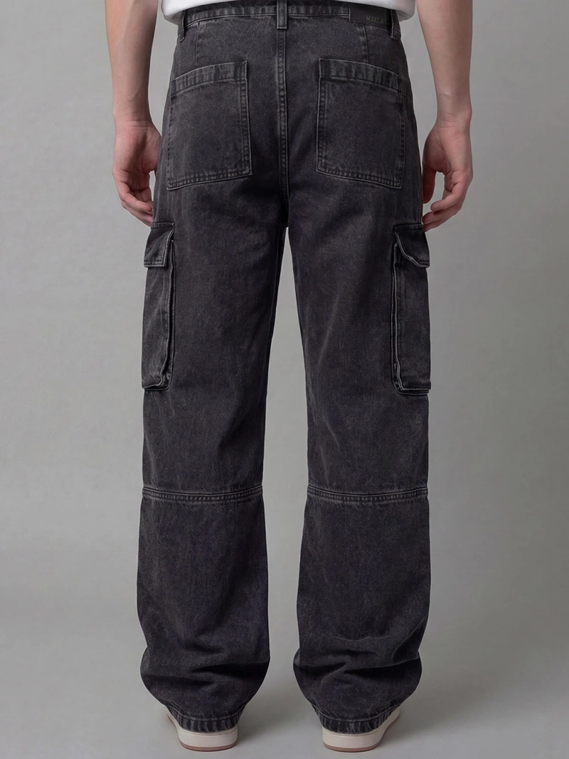JEANS HOMBRE INDEX ALGODÓN CARGO BAGGY  - 3