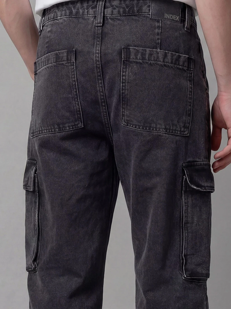 JEANS HOMBRE INDEX ALGODÓN CARGO BAGGY  - 4