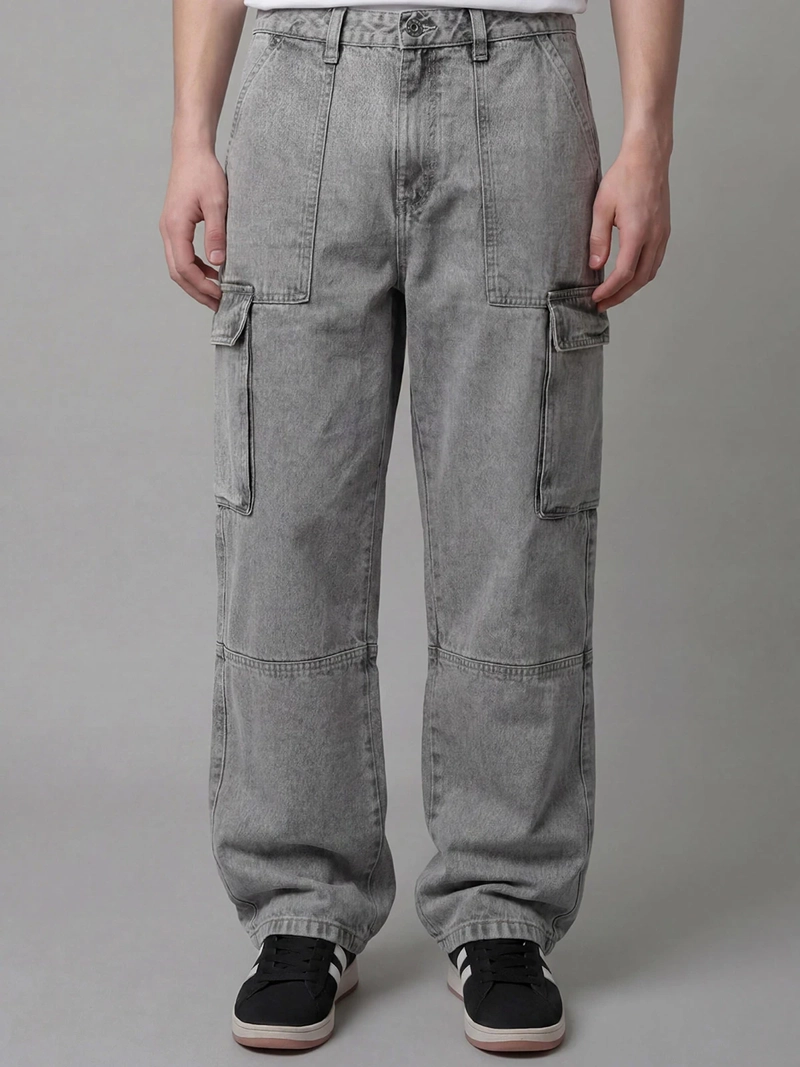 JEANS HOMBRE INDEX ALGODÓN CARGO BAGGY  - 2