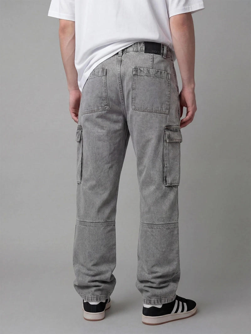 JEANS HOMBRE INDEX ALGODÓN CARGO BAGGY  - 3