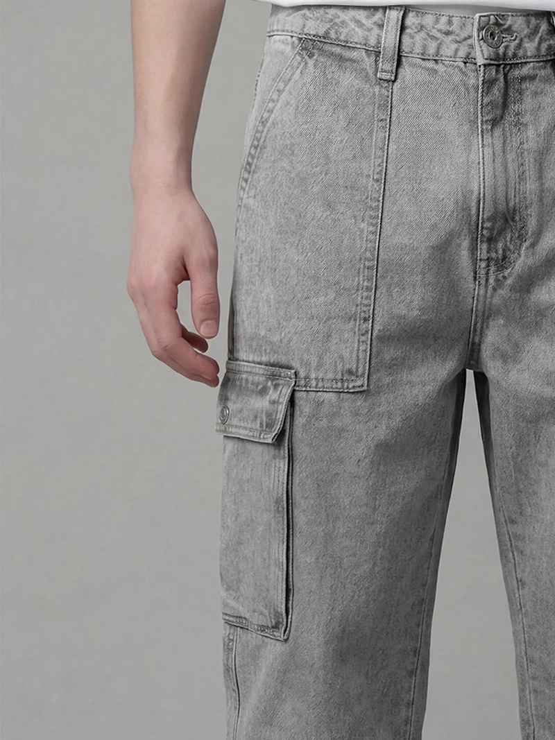 JEANS HOMBRE INDEX ALGODÓN CARGO BAGGY  - 4