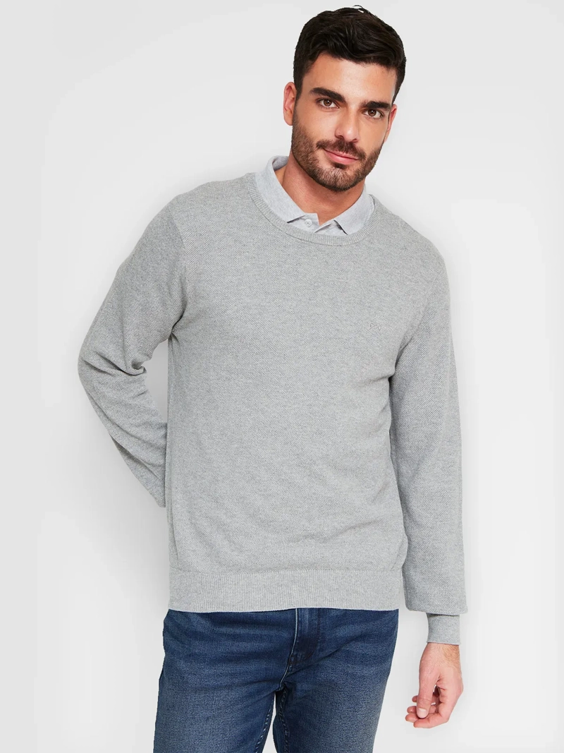 SWEATER HOMBRE REGATTA ALGODÓN CUELLO REDONDO - 1