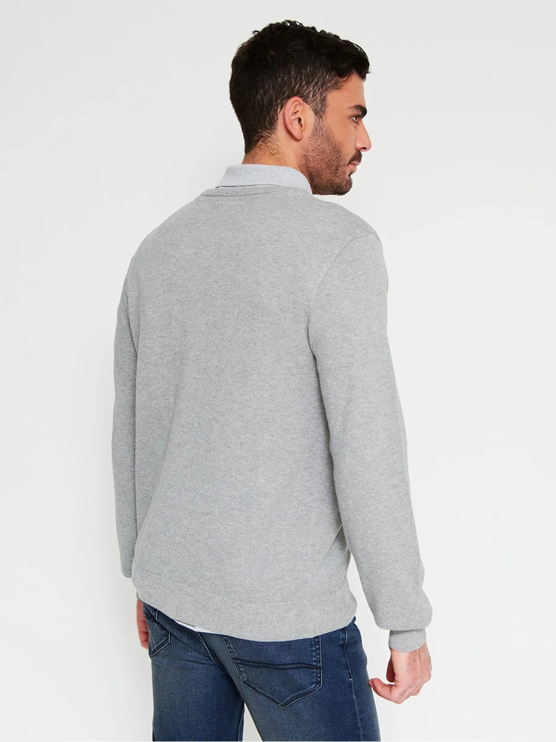SWEATER HOMBRE REGATTA ALGODÓN CUELLO REDONDO - 2