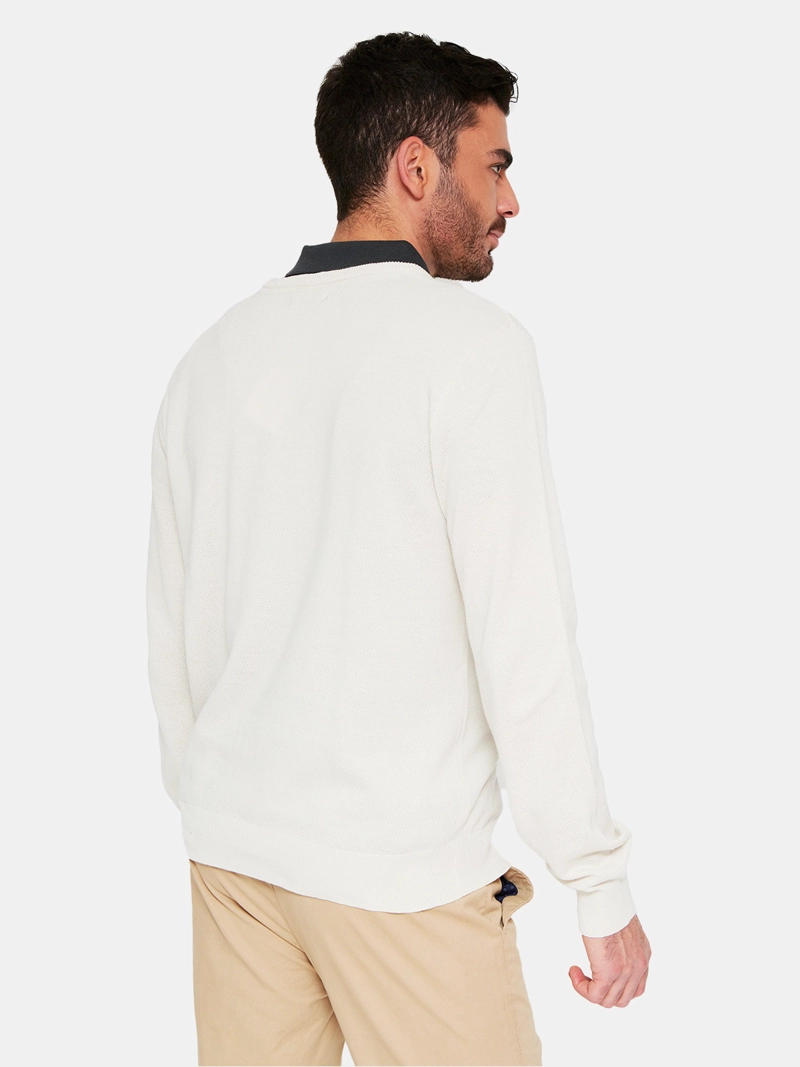 SWEATER HOMBRE REGATTA ALGODÓN CUELLO REDONDO - 2
