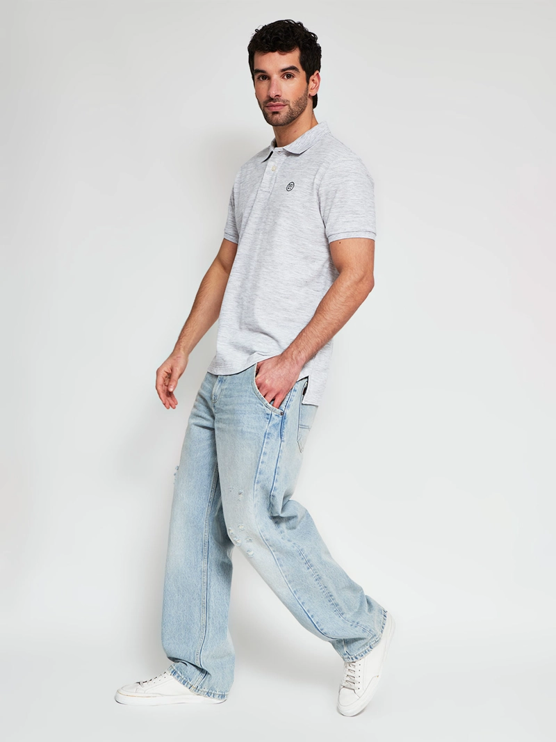 POLERA HOMBRE AEROPOSTALE ALGODÓN CUELLO POLO - 4