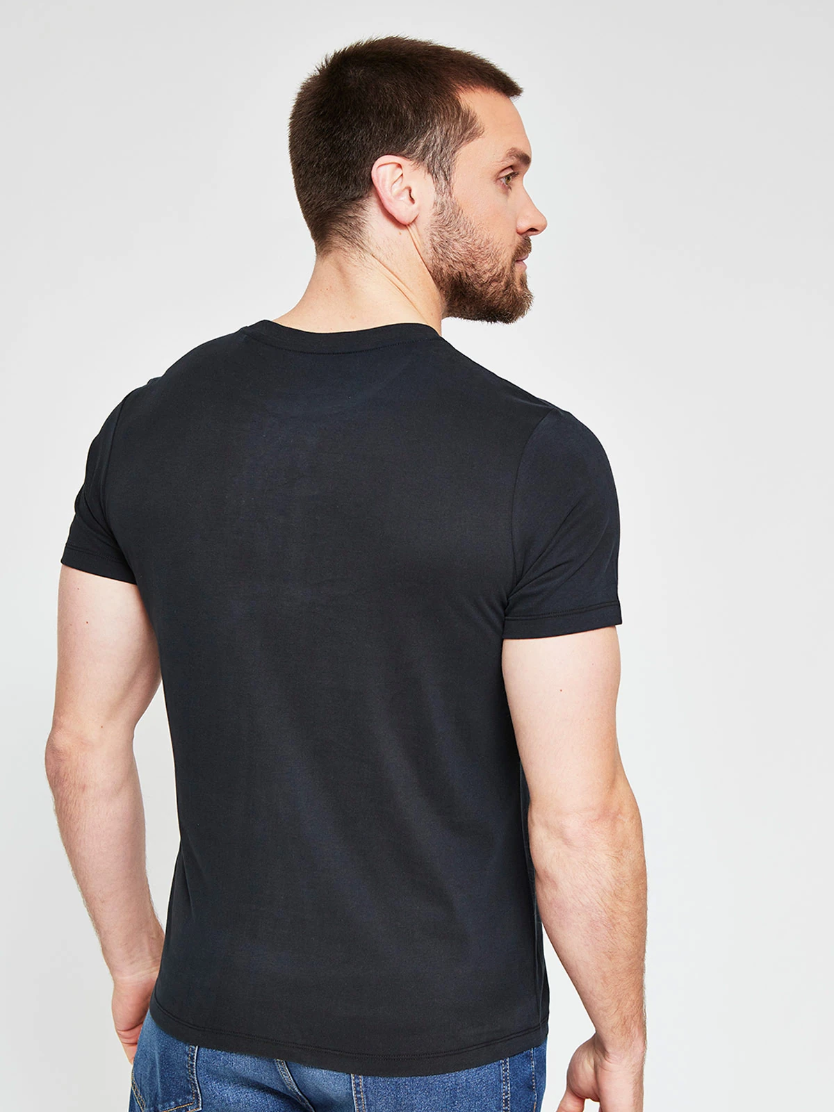 POLERA HOMBRE AEROPOSTALE ALGODÓN CUELLO REDONDO ESTAMPADO - 2