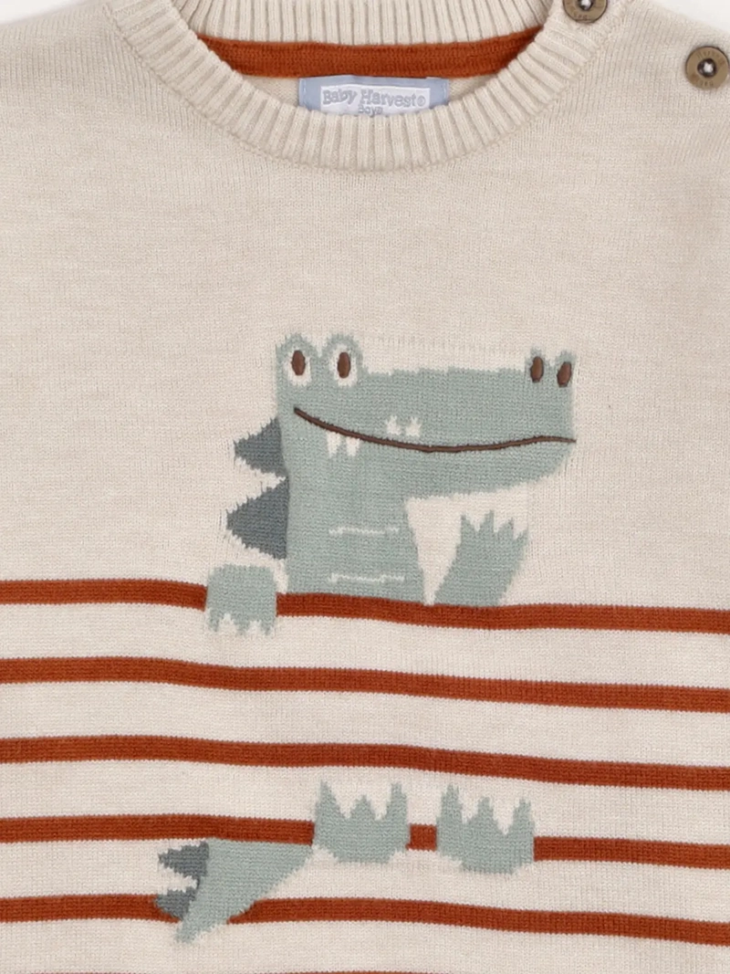 SWEATER NIÑO BABY HARVEST ANIMAL - 5