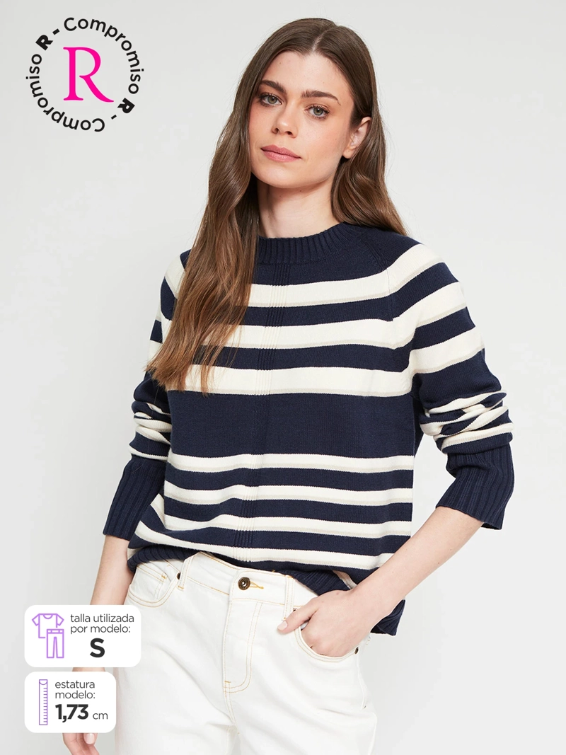 SWEATER MUJER REGATTA RAYADO - 1